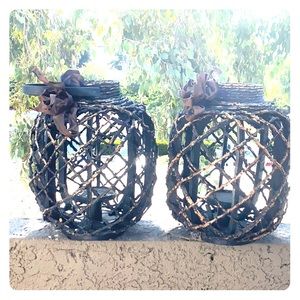 Patio Candle Holders